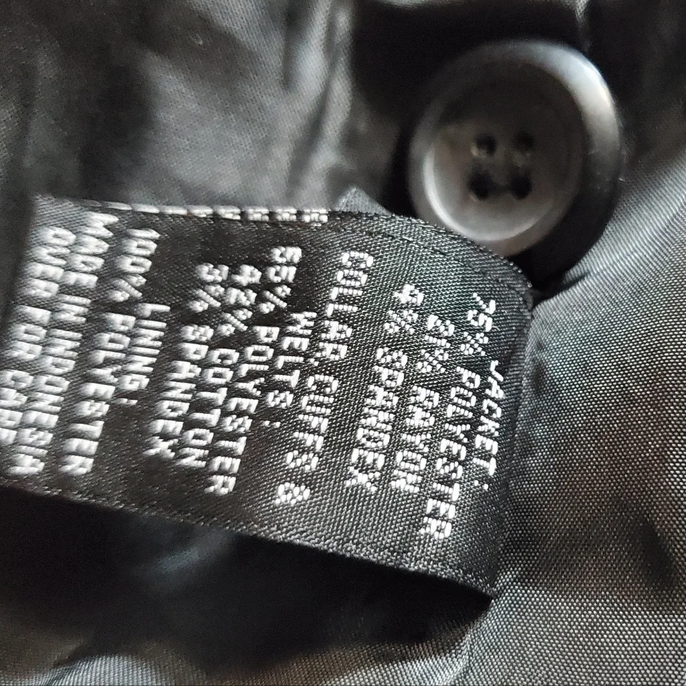 I.N. San Francisco black Tuxedo blazer M